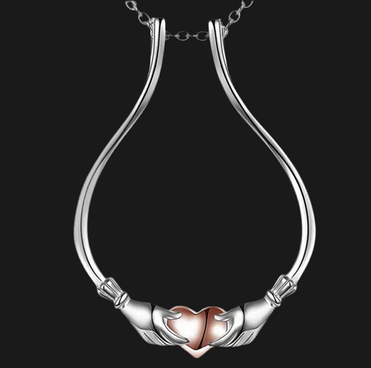 Ring Keeper Necklace - Claddagh Design