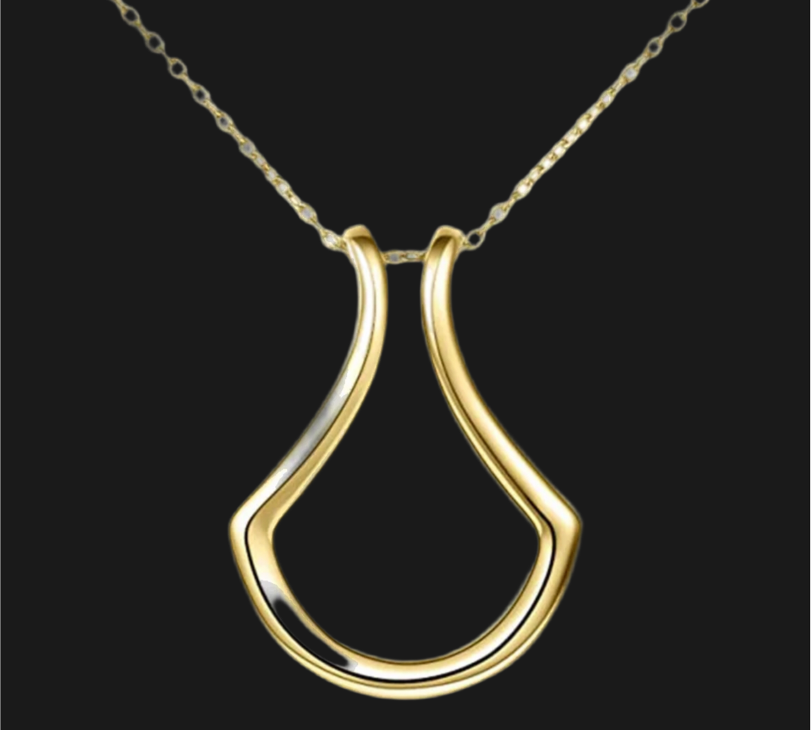 Ring Keeper Necklace - Rose Gold